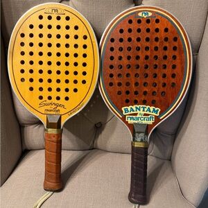 Set of two Craft Swinger and Bantam Paddle - Brown and Tan